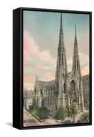 St. Patrick's Cathedral, New York City-null-Framed Stretched Canvas