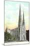 St. Patrick's Cathedral, New York City-null-Mounted Art Print