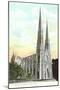 St. Patrick's Cathedral, New York City-null-Mounted Art Print