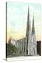 St. Patrick's Cathedral, New York City-null-Stretched Canvas