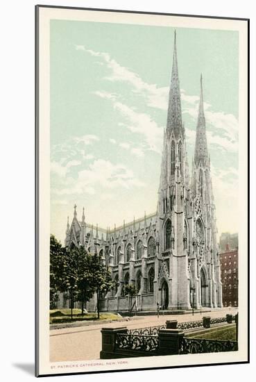 St. Patrick's Cathedral, New York City-null-Mounted Art Print