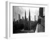 St. Patrick's Cathedral, Rooftop View-null-Framed Photographic Print