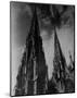 St. Patrick's Cathedral Water Drops-null-Mounted Poster