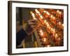 St Patrick's Cathedral.-Jon Hicks-Framed Photographic Print