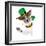 St. Patrick's Day Dog-Javier Brosch-Framed Photographic Print