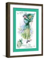 St. Patrick's Day Green-null-Framed Art Print