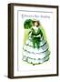 St. Patrick's Day Greeting-null-Framed Art Print