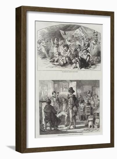 St Patrick's Day-George Housman Thomas-Framed Giclee Print