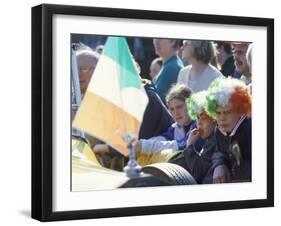 St. Patrick's Parade, Patrick Street, Dublin, County Dublin, Eire (Ireland)-Bruno Barbier-Framed Photographic Print