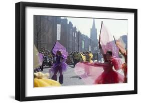 St. Patrick's Parade, Patrick Street, Dublin, County Dublin, Eire (Ireland)-Bruno Barbier-Framed Photographic Print