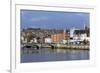 St. Patrick's Quay on the River Lee, Cork City, County Cork, Munster, Republic of Ireland, Europe-Richard Cummins-Framed Photographic Print