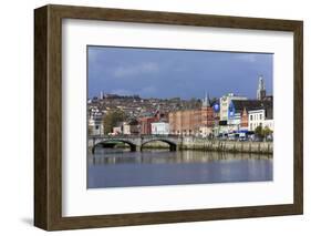 St. Patrick's Quay on the River Lee, Cork City, County Cork, Munster, Republic of Ireland, Europe-Richard Cummins-Framed Photographic Print