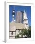 St. Patrick's Roman Catholic Church and Skytower, Auckland, North Island, New Zealand-Ken Gillham-Framed Photographic Print