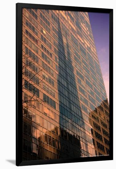 St. Patricks Cathedral Shadow-null-Framed Photo