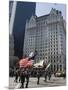 St. Patricks Day Celebrations in Front of the Plaza Hotel, 5th Avenue, Manhattan-Christian Kober-Mounted Photographic Print