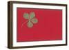 St. Patricks Day, Four-Leaf Clover-null-Framed Art Print