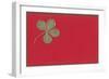 St. Patricks Day, Four-Leaf Clover-null-Framed Art Print