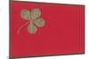 St. Patricks Day, Four-Leaf Clover-null-Mounted Art Print