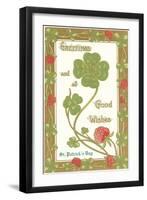 St. Patricks Day, Greetings, Etc.-null-Framed Art Print