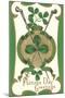 St. Patricks Day, Shillelaghs-null-Mounted Art Print