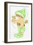 St Patricks Pixie-Karen Middleton-Framed Giclee Print