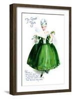 St. Pattys to Greet You-null-Framed Art Print