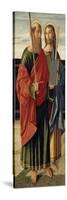 St. Paul and St. James the Elder, C.1499 (Tempera on Wood Panel)-Cristoforo Caselli-Stretched Canvas