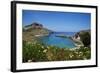 St. Paul Beach. Lindos, Rhodes, Dodecanese, Greek Islands, Greece, Europe-Tuul-Framed Photographic Print