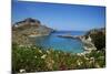 St. Paul Beach. Lindos, Rhodes, Dodecanese, Greek Islands, Greece, Europe-Tuul-Mounted Photographic Print