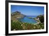 St. Paul Beach. Lindos, Rhodes, Dodecanese, Greek Islands, Greece, Europe-Tuul-Framed Photographic Print