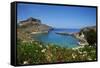 St. Paul Beach. Lindos, Rhodes, Dodecanese, Greek Islands, Greece, Europe-Tuul-Framed Stretched Canvas