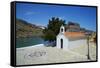 St. Paul Beach, Lindos, Rhodes, Dodecanese, Greek Islands, Greece, Europe-Tuul-Framed Stretched Canvas