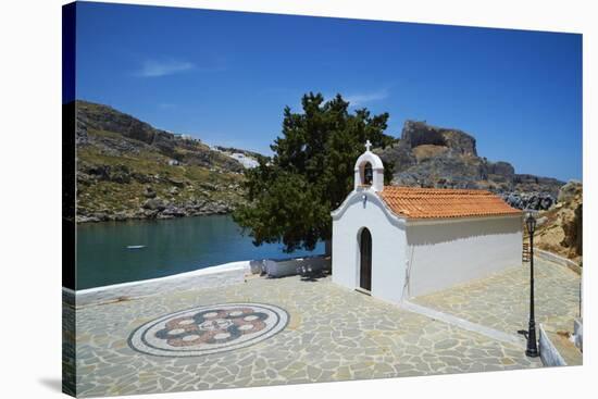 St. Paul Beach, Lindos, Rhodes, Dodecanese, Greek Islands, Greece, Europe-Tuul-Stretched Canvas