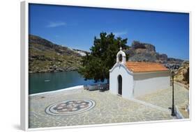 St. Paul Beach, Lindos, Rhodes, Dodecanese, Greek Islands, Greece, Europe-Tuul-Framed Photographic Print