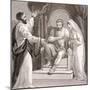 St Paul before the Governor of Caesarea, Felix, and His Wife, Drusilla, C1810-1844-Henry Corbould-Mounted Giclee Print