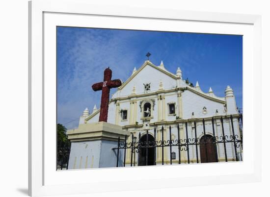 St. Paul Cathedral, Vigan, Northern Luzon, Philippines, Southeast Asia, Asia-Michael Runkel-Framed Photographic Print