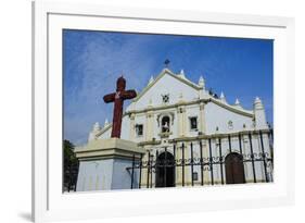 St. Paul Cathedral, Vigan, Northern Luzon, Philippines, Southeast Asia, Asia-Michael Runkel-Framed Photographic Print