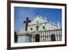 St. Paul Cathedral, Vigan, Northern Luzon, Philippines, Southeast Asia, Asia-Michael Runkel-Framed Photographic Print