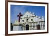 St. Paul Cathedral, Vigan, Northern Luzon, Philippines, Southeast Asia, Asia-Michael Runkel-Framed Photographic Print