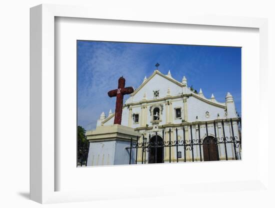 St. Paul Cathedral, Vigan, Northern Luzon, Philippines, Southeast Asia, Asia-Michael Runkel-Framed Photographic Print