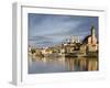 St. Paul Church, Danube River, Passau, Bavaria, Germany-Walter Bibikow-Framed Photographic Print