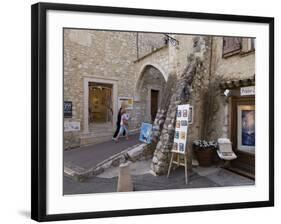 St. Paul De Vence, Alpes Maritimes, Provence, Cote d'Azur, France-Sergio Pitamitz-Framed Photographic Print