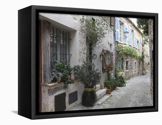 St. Paul De Vence, Medieval Village, Alpes Maritimes, Cote D'Azur, Provence, France, Europe-Wendy Connett-Framed Stretched Canvas