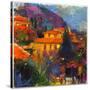 St Paul De Vence-Peter Graham-Stretched Canvas