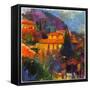 St Paul De Vence-Peter Graham-Framed Stretched Canvas