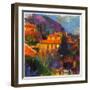 St Paul De Vence-Peter Graham-Framed Premium Giclee Print