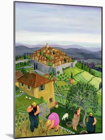 St. Paul de Vence-Margaret Loxton-Mounted Giclee Print