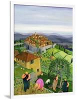 St. Paul de Vence-Margaret Loxton-Framed Giclee Print