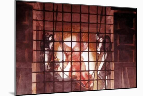 St Paul in Prison, Early 16th Century-Raphael-Mounted Giclee Print