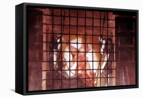 St Paul in Prison, Early 16th Century-Raphael-Framed Stretched Canvas